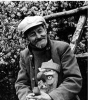 L'artiste populaire Stanislovas Riauba