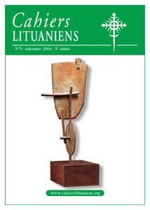 Cahiers Lituaniens N° 5 - Saparovas